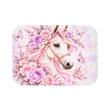 Blushing Lavender Equestrian Horse - Bath Mat
