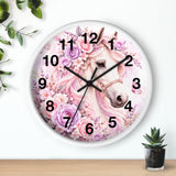 Blushing Lavender Equestrian Horse - Wall Clock