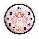 Opal Starlight Couture Perfume Bottle | Enchanted Birthstone Collection | October - Wall Clock