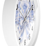 Duchess Blue Diamond Bow - Wall Clock
