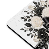 Ivory Noir Couture Diamond Bow - Mouse Pad