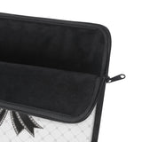 Ivory Noir Couture Diamond Bow - Laptop Sleeve