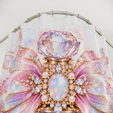 Opal Starlight Couture Perfume Bottle | Enchanted Birthstone Collection | October - Shower Curtains