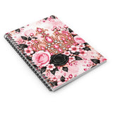 Blush Onyx Crown Royale - Spiral Notebook