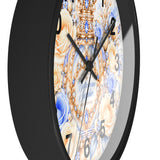 Buttercream Sapphire Blossom Perfume Bottle - Wall Clock