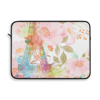 Laptop Sleeve - Paris Pink Watercolor
