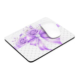 Purple Couture Diamond Bow - Mouse Pad
