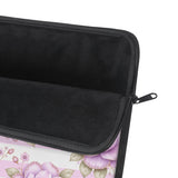 Lilac Sugar Blossom Stripes - Laptop Sleeve