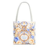 Buttercream Sapphire Blossom Perfume Bottle - Tote Bag