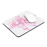 Pink Couture Diamond Bow - Mouse Pad