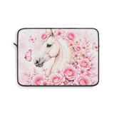 Blushing Rose Equestrian Horse - Laptop Sleeve