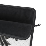 Ivory Noir Couture Diamond Bow - Laptop Sleeve