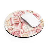 Rosabella Diamond Bow - Mouse Pad