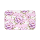 Lilac Sugar Blossom Stripes - Bath Mat