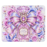 Orchid Periwinkle Perfume Bottle | Diamond Bow Couture - Mouse Pad