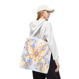 Buttercream Sapphire Blossom Butterfly - Tote Bag