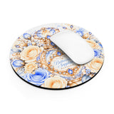 Buttercream Sapphire Blossom Perfume Bottle - Mouse Pad
