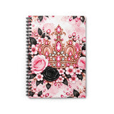 Blush Onyx Crown Royale - Spiral Notebook