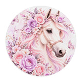 Blushing Lavender Equestrian Horse - Mouse Pad