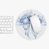 Blue Couture Diamond Bow - Mouse Pad