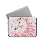 Blushing Rose Equestrian Horse - Laptop Sleeve