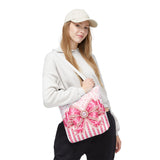 Pink Leopard Bow Couture - Tote Bag