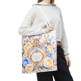 Buttercream Sapphire Blossom Perfume Bottle - Tote Bag