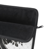 Ivory Noir Couture Diamond Bow - Laptop Sleeve