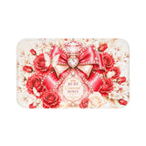 Ruby Diamond Roses Perfume Bottle - Bath Mat