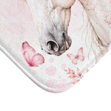 Blushing Rose Equestrian Horse - Bath Mat