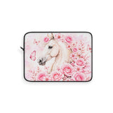 Blushing Rose Equestrian Horse - Laptop Sleeve