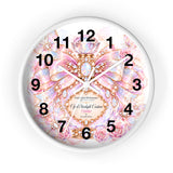 Opal Starlight Couture Perfume Bottle | Enchanted Birthstone Collection | October - Wall Clock