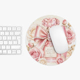 Rosabella Diamond Bow - Mouse Pad