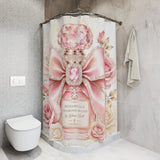 Rosabella Diamond Blush - Shower Curtains