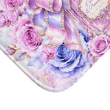 Orchid Periwinkle Perfume Bottle | Diamond Bow Couture - Bath Mat