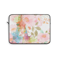 Laptop Sleeve - Paris Pink Watercolor