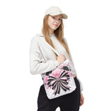 Pink Noir Couture Diamond Bow - Tote Bag