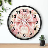 Rosabella Diamond Blush - Wall Clock