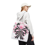 Pink Noir Couture Diamond Bow - Tote Bag