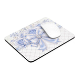 Duchess Blue Diamond Bow - Mouse Pad