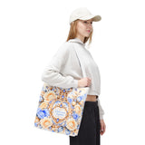 Buttercream Sapphire Blossom Perfume Bottle - Tote Bag