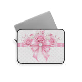 Pink Couture Diamond Bow - Laptop Sleeve