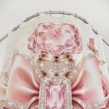 Rosabella Diamond Blush - Shower Curtains