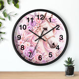 Blushing Lavender Equestrian Horse - Wall Clock