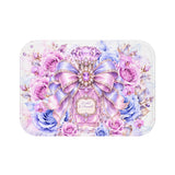 Orchid Periwinkle Perfume Bottle | Diamond Bow Couture - Bath Mat