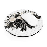 Ivory Noir Couture Diamond Bow - Mouse Pad