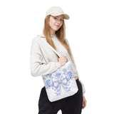 Ethereal Blue Diamond Bow - Tote Bag