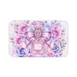 Orchid Periwinkle Perfume Bottle | Diamond Bow Couture - Bath Mat