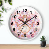 Opal Starlight Couture Perfume Bottle | Enchanted Birthstone Collection | October - Wall Clock