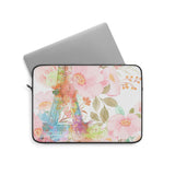 Laptop Sleeve - Paris Pink Watercolor